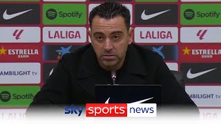 Xavi on why hes leaving Barcelona [upl. by Serle]