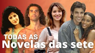 Todas as novelas das sete da Rede Globo [upl. by Inaflahk]