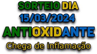 Sorteio de um gerador antioxidante Chega de inflamação [upl. by Brawley]