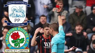 RED MIST PRESTON NORTH END 0 BLACKBURN ROVERS 0  REACTION [upl. by Aietal]