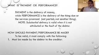 Obligation P3 Modes of Extinguishment segmt 1of4 by Atty Lyndon Maceren JD MBA CPA REB [upl. by Brand]