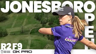 2022 Jonesboro Open  RD2 F9  Tattar Mertsch Hanson Gannon [upl. by Ardnaek]