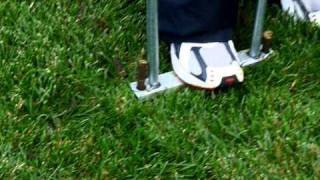 EZ CORE Manual Lawn Aerator [upl. by Tresa]