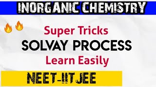 Super Trick To Learn SOLVAY PROCESS SBlock  Chemistry Tricks  NEETIITJEE  NEET 2021 [upl. by Cuhp]