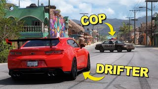 Drift Cars vs COPS  Forza Horizon 5 [upl. by Ekram]