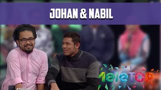 Warda Kena Sakat Dengan Nabil amp Johan  MeleTOP Episod 207 18102016 [upl. by Aramit]