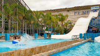 Avalancha Water Slide Epic Jump 💦🚀 Water Slide Moments at El Vergel Tijuana Mexico [upl. by Oidiple]