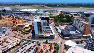 Ghana Airport City Developments New Highrising Buildings amp Projects Transforming The Capital City [upl. by Enailil368]