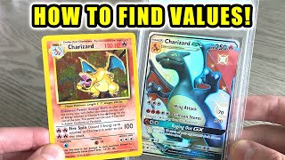 ARE YOUR POKEMON CARDS VALUABLE How To Find Value [upl. by Lenci5]