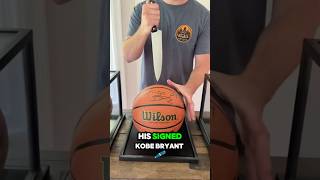 He Cuts His Signed Basketball Into Wall Art 🤯 [upl. by Nrubua]