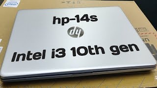 hp14s cf3033tu  hp core i3 laptop  hp core i3 10th gen [upl. by Hardi]