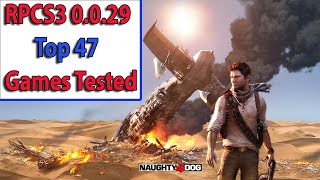 RPCS3 0029 Top 47 Games Tested at 4K [upl. by Tanny464]