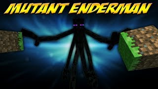 Minecraft Mutant Enderman Mod Mutant Creatures Mod [upl. by Coryden988]