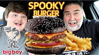 Big Boy Spooky Burger The Shocking Taste Test Results [upl. by Cristen]