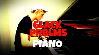 6LACK  PRBLMS  Tishler Piano Cover [upl. by Prentice]