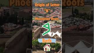 Origin of a Letter quotBquot abcd alphabet fyp fypシ゚viral shorts videoshort [upl. by Woolson]