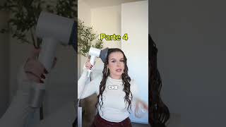 Routine capelli mossi  parte 4 hairtok hairtutorial capellimossi [upl. by Adriana]