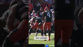 Deshaun Watsons Devastating Injury Achilles Injury Shocks Brown DeshaunWatson ClevelandBrowns [upl. by Lois]