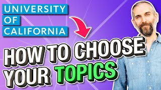 How to Write Great UC Personal Insight Questions  Essays CRASH COURSE [upl. by Orelle]