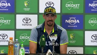 Thats cricket Starc not bothered by Aussie collapse  Australia v India 202425 [upl. by Fein665]