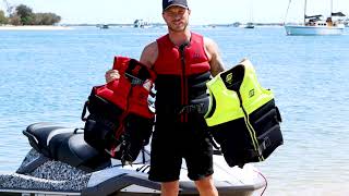 The most comfortable JET SKI life vests  JET TECH [upl. by Younglove]