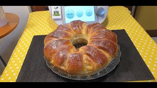 Pan brioche con latte condensato per bimby TM6 TM5 TM31 TM21 [upl. by Franci]