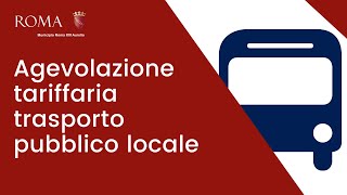 URP Online quotCome fare perquot  Agevolazione Tariffaria Trasporto Pubblico locale [upl. by Nahgaem]