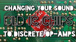 REPLACING CHIPS WITH DISCRETE OPAMPS IN THE JAPANEVE JLM Audio 2520990 Adaptor [upl. by Ajay]