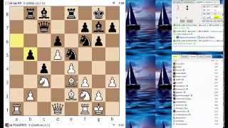 Blitz Chess 13 rematch IM Bartholomew vs IM tac49 Kings Indian  Samisch Variation [upl. by Niltac]