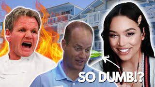 Dana Reacts To HOTEL HELL quotGORDON RAMSAY Visits BEACHFRONT INN amp INLETquot [upl. by Yeaton]