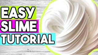 How to Make SLIME for Beginners Best EASY Way to Make Slime [upl. by Gomer853]