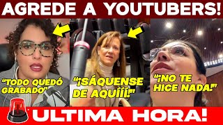 MIÉRCOLES BOOM MARGARITA AGREDE A YOUTUBERS TODO QUEDÓ GRABADO SACAN CHATS Y VIDEOS ¡TÓMALA [upl. by Orson]