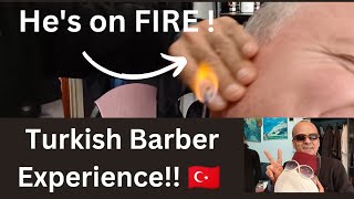 NORTHERN CYPRUS Hilarious Turkish Barber Experience 😂 [upl. by Michaelina]