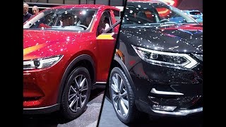 2017 Mazda CX5 vs 2017 Nissan Qashqai [upl. by Olimpia]