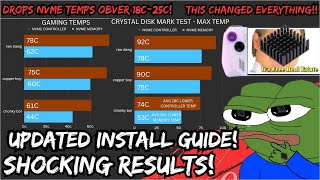 Rog Ally NVME Over heating Drop temps by 18c The best mod I have created PART 2 FULL INSTALL [upl. by Willett]