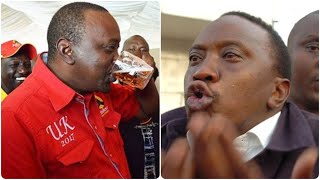 This day President Uhuru was extremely drunk Even his wife avoided him [upl. by Aronas]