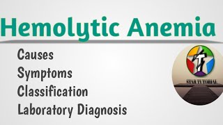 Hemolytic Anemia in Hindi ll Anemia ll Hematology And Blood Banking ll [upl. by Nehtanhoj]