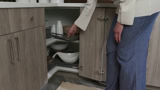 Lazy Susan  Omega Cabinetry [upl. by Yesnel65]