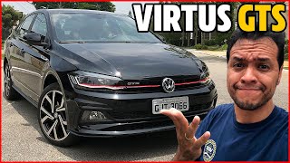 Dirigi o VW VIRTUS GTS 2021 Ótimo Carro Esportivo que EU NÃO COMPRARIA [upl. by Streetman209]