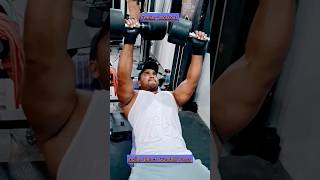 Chest Dumbell Press chest youtube reels desibody gymlife viralreels rajkishor feelingworkout [upl. by Harness]