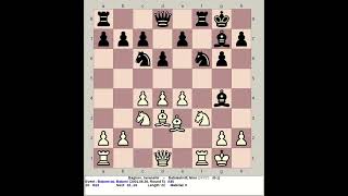 Bagirov Javanshir vs Batsiashvili Nino  Batumi Chess Open 2001 Georgia [upl. by Noivax]