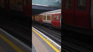 S7 Stock 21478 London Underground with Not in Service Seen at Farringdon Platform 2  14112024 [upl. by Nitnelav]