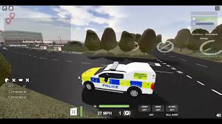 BTP Patrol British Transport Police Westbridge Roblox [upl. by Beata]