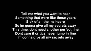 Maddi Jane  Secrets  Lyrics HD [upl. by Belshin505]