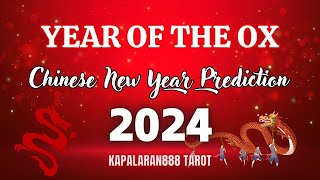 SWERTE KA BA SA 2024 YEAR OF THE OX sa YEAR of the DRAGON 2024 KAPALARAN888 TAGALOG PREDICTIONS [upl. by Aehcsrop]