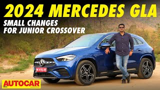 2024 MercedesBenz GLA review  Diesel allwheel drive hits the sweet spot  autocarindia1 [upl. by Latsyc965]