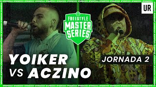 YOIKER VS ACZINO  FMSMÉXICO2022  Jornada 2  Urban roosters [upl. by Shaff588]