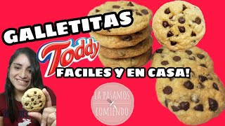 GALLETITAS TODDY CASERAS SUPER FACILES  LA PASAMOS COMIENDO [upl. by Wollis]