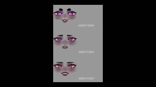 Roblox tpn  DS rp face codes Part II [upl. by Anyalram]