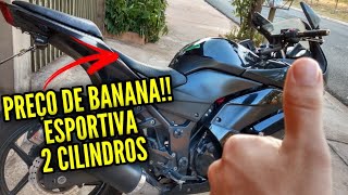 A MOTO ESPORTIVA MAIS BARATA DO BRASIL a realidade [upl. by Odlanor262]